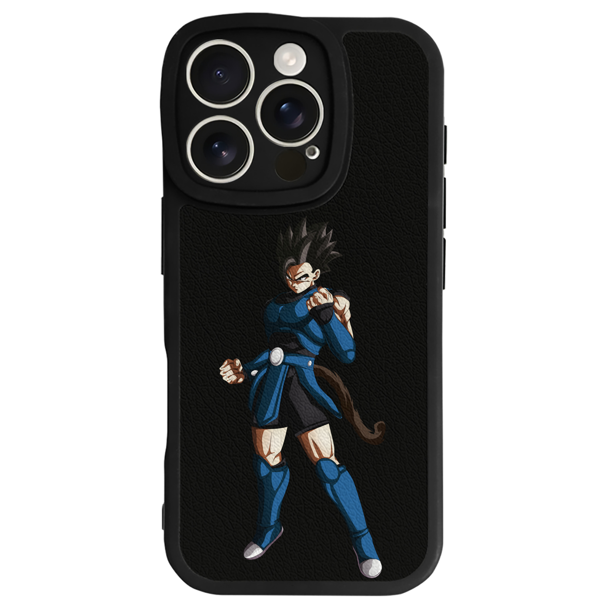（画像用） ドラゴンボール 孫 悟飯（そんごはん）DRAGON BALL Son Gohan 【iPhone 16シリーズ対応】シリコンスマホケース（レザー調） 材質：シリコン
